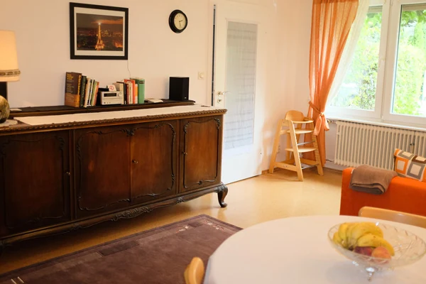 Living and dining room